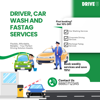 DRIVER, CAR WASH AND FASTAG SERVICES